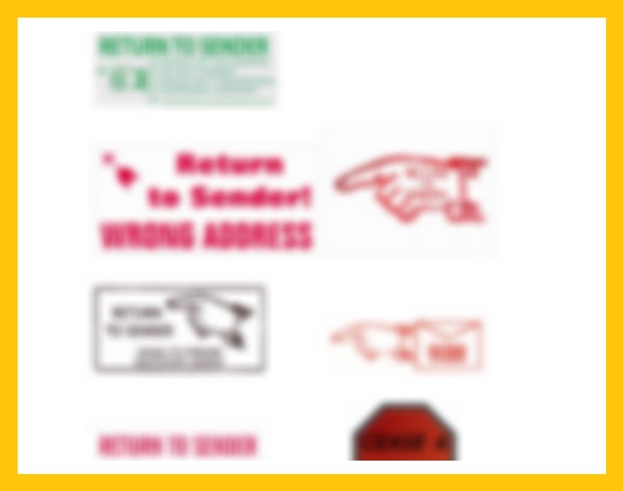 Printable Return to Sender Labels – Law Looper Store