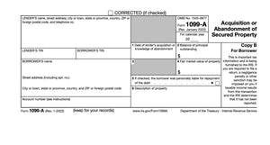 1099-A Form