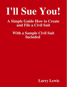  I’ll Sue You! 