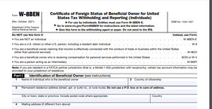 FORM W-8BEN